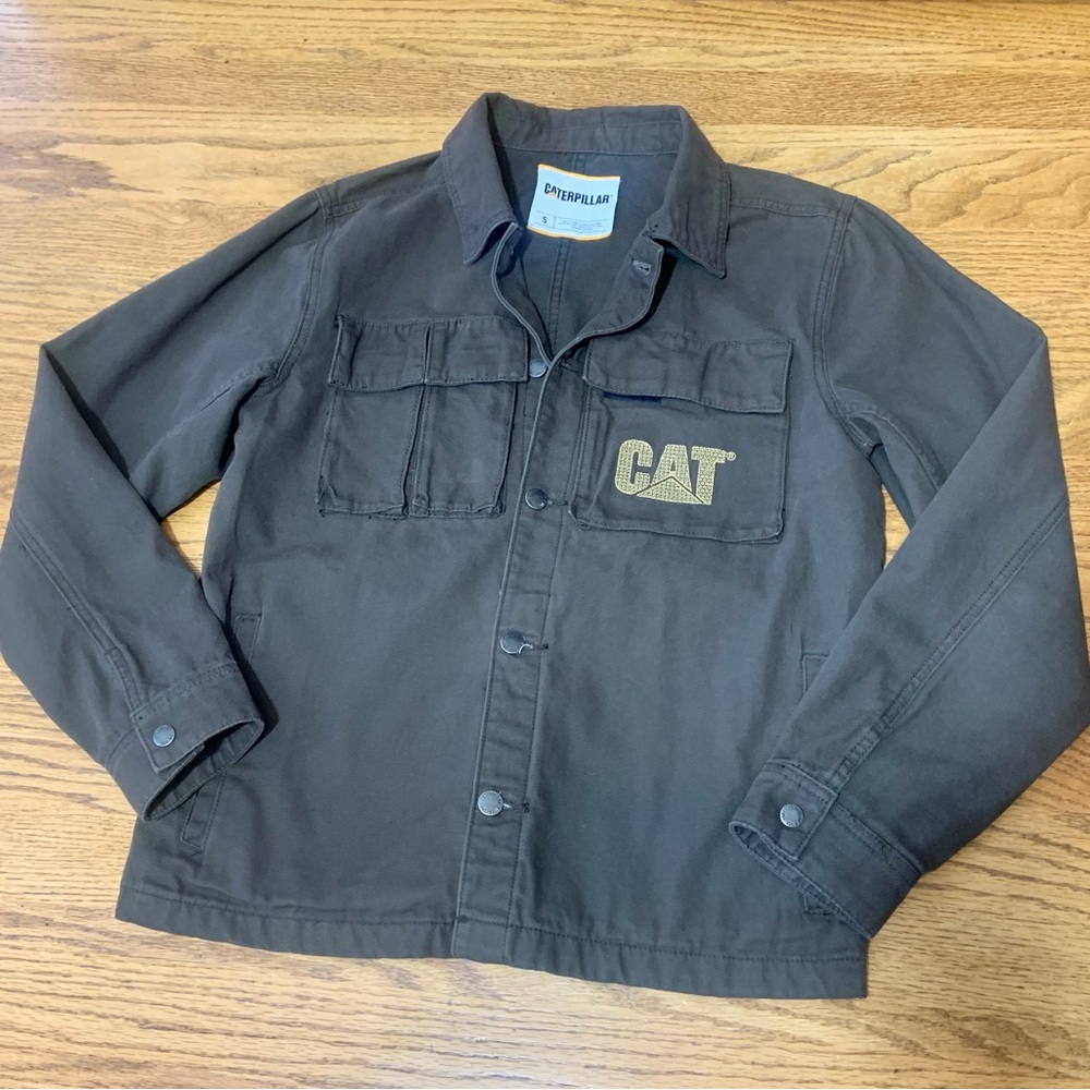 Caterpillar Dark Brown Jean Jacket